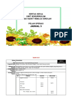 Jadual 3 Tunas Kadet Remaja Sekolah