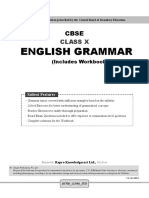 10th Cbse English Grammar Term I and II