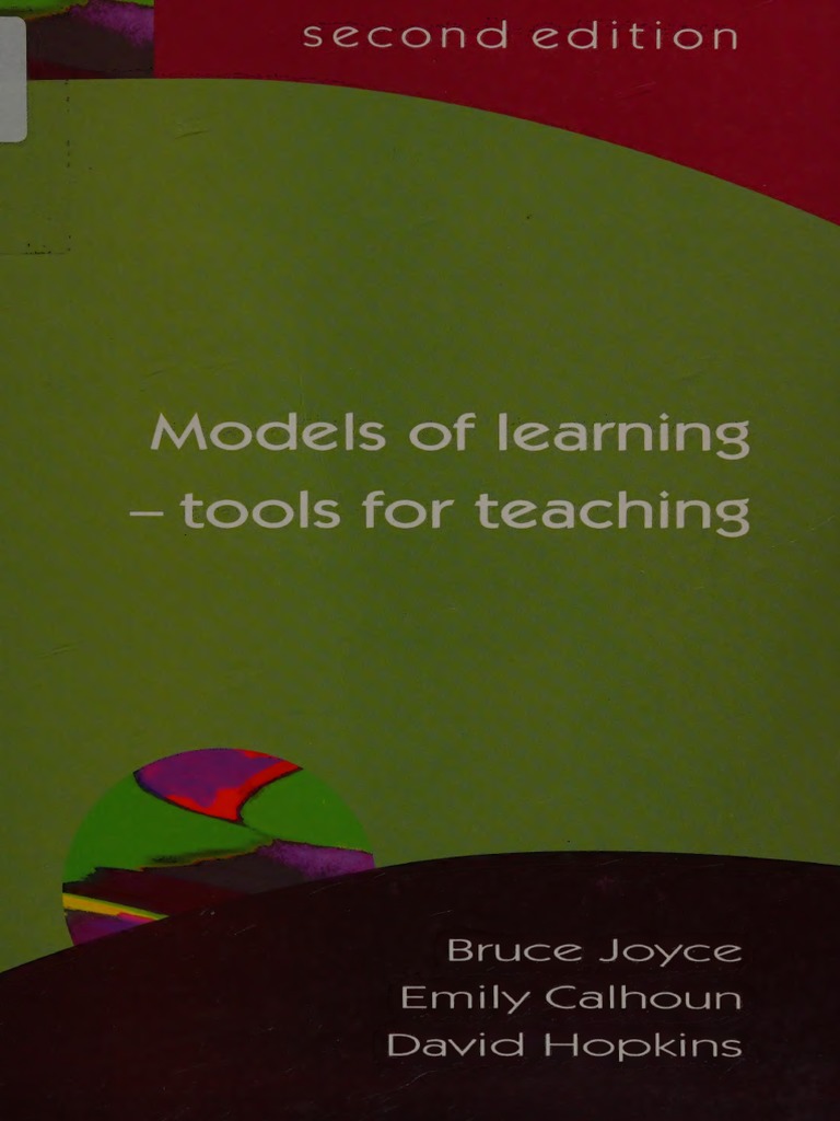 Models of Learning Tools For Teaching PDF Learning Teachers