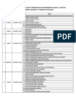 Jadwal Tarawih Ver 2