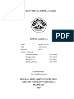 LAPORAN PRAKTIKUM KIMIA ANALISA Titrasi Asam Basa Revisi II