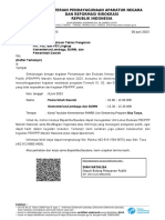 Surat Undangan Sosialisasi Pengisian F01, F02, Dan F03 - Bisa Tanya