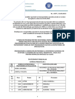 Repartizare candidati inspectie la clasa - probe practice examen 2023