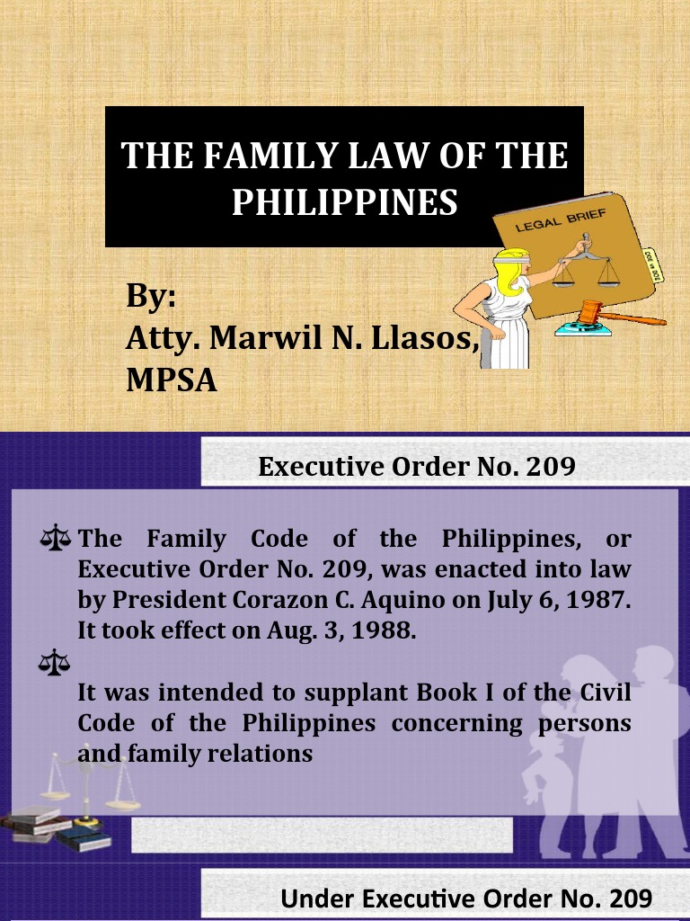 Family Code PDF Annulment Marriage