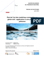 État de L'art Des Matériaux Composites en Génie-Civil: Application À Une Passerelle Piétonne