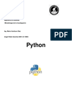 Investigacion Python Metodologia de La Invrstigacion PDF