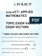 06 - Eigen Values and Eigen Vectors