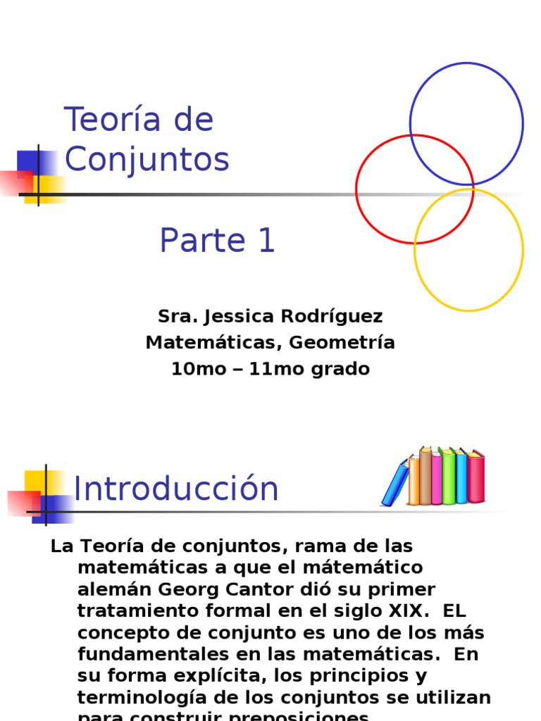 Teoría de Conjuntos I Conjunto (Matemáticas) Física y