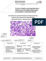 Guía de Práctica Clínica de Diagnóstico y Tratamiento de Leucemia Mieloide Crónica en Niños y Adolescentes