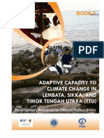 Book 2: Adaptive Capacity To Climate Change in Sikka, Lembata, and Timor Tengah Utara (TTU)