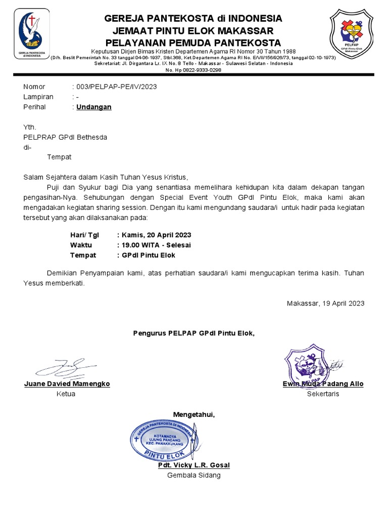003 Undangan | PDF