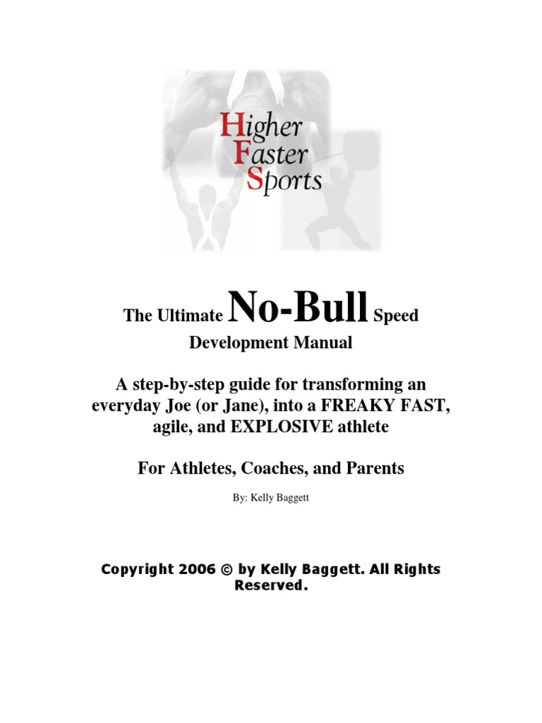 No Bull Speed Development Manual Baggett PDF