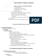 2. Problematica filosofiei. Problema cunoașterii