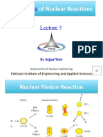 Lecture 3 (Energetics of Nucl. Reactions I)