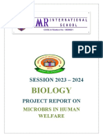 Microbes in Human Welfare Project