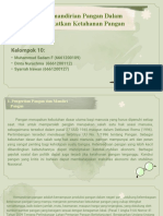 Membangun Kemandirian Pangan Dalam Rangka Meningkatkan Ketahanan Pangan Oleh Kelompok 10 - Ketahanan Pangan