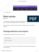 Basic Syntax - Kotlin 1