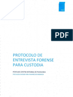 Protocolo de Entrevista Forense para Custodia