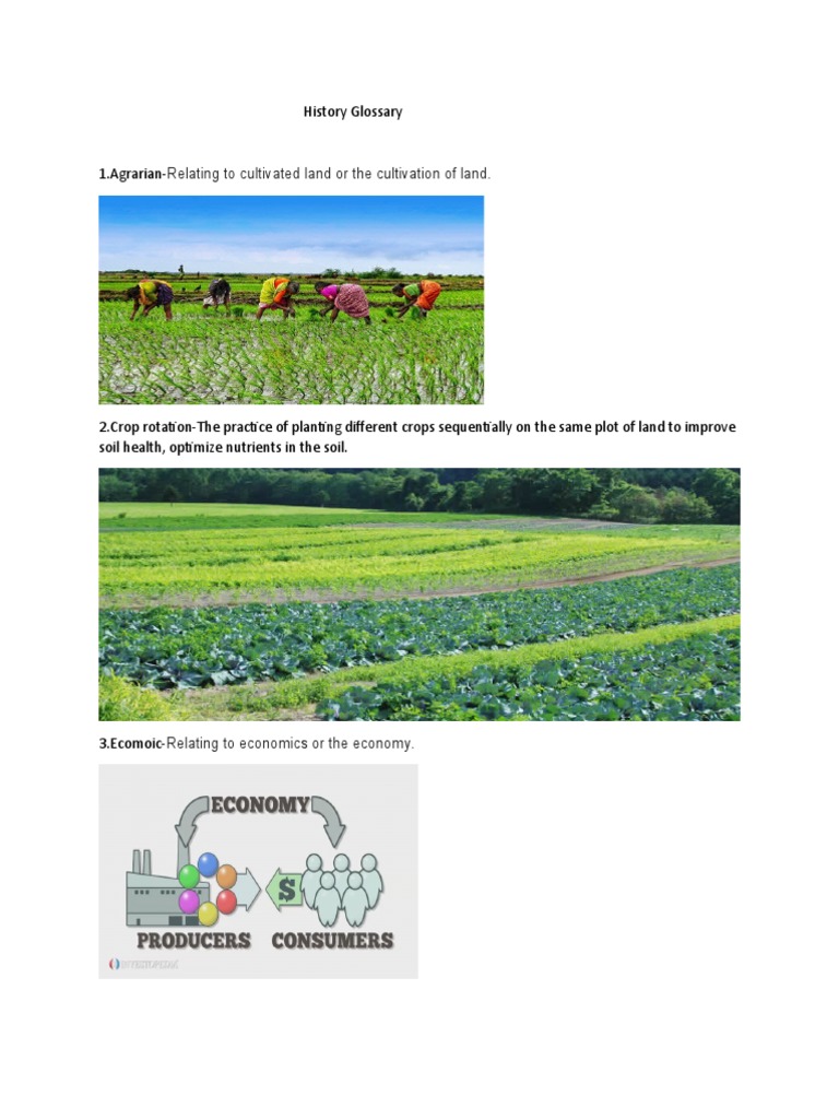 History Glossary PDF