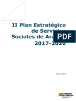 II Plan Estrat Gico de Servicios Sociales Arag N 2017-2020