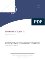 Rapport D'activité 2021-2022 CLISP