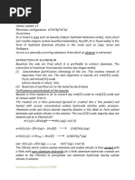 S.6 Chemistry of Aluminium, Group IV Group VII