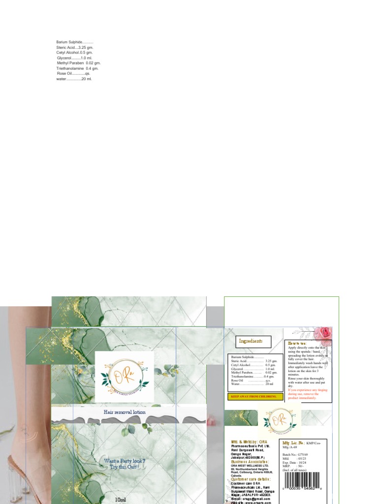 Lotion PDF Beauty Chemistry