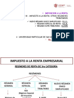 UNIDAD VI - OTROS REGIMENES TRIBUTARIOS - FSAMHAN 2023 Ok