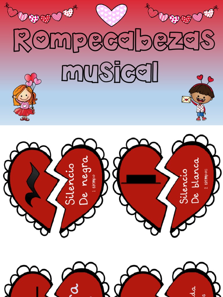 Rompecabezas de Corazon Musical PDF | PDF
