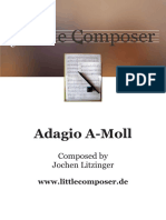 (Free Scores - Com) - Litzinger Jochen Adagio Moll 198334