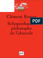 Schopenhauer, philosophe de l’absurde by Rosset, Clément Schopenhauer, Arthur Schopenhauer, Arthur (z-lib.org).epub