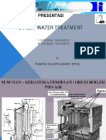 Presentase Boiler Water Treatment Tim Inspektorat Holding Perkebunan Nusantara