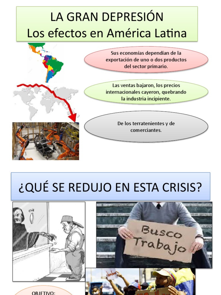 Impacto de la Gran Depresión en América Latina | PDF | Gran depresion ...