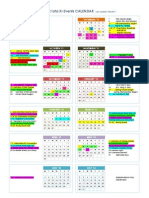 2011-2012 PTK Calendar