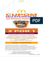 Pesquisa de Satisfação Do Cliente Da McDonald's Brazil - Obrigado