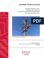 IT02 - 2020 Tendidos Eléctricos y Aves - Evaluacion Del Conflicto y Actuaciones Correctoras