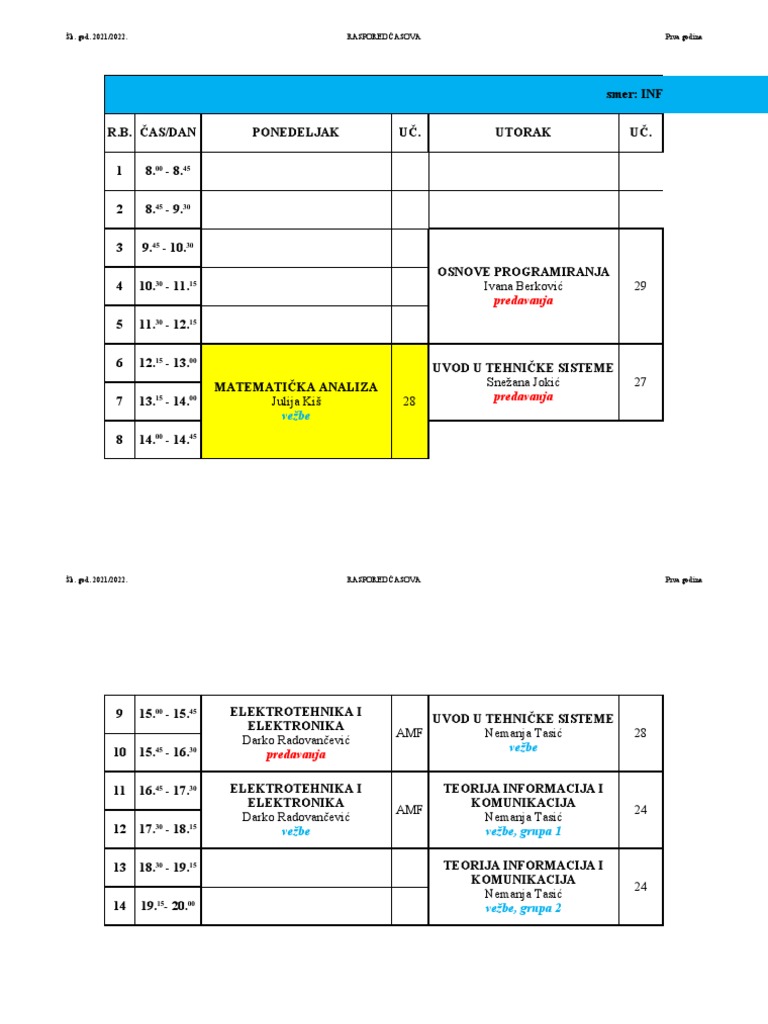 raspored-casova-letnji-semestar-oas-pdf