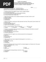 Assessment of Learning Final Exam