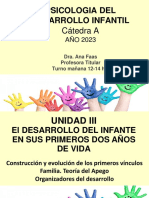 Unidad III Clase 7 - Familia. Teoria Del Apego-Organizadores. 1-6 y 8-6