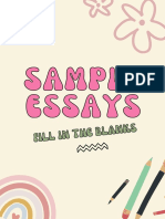 Sample Essays