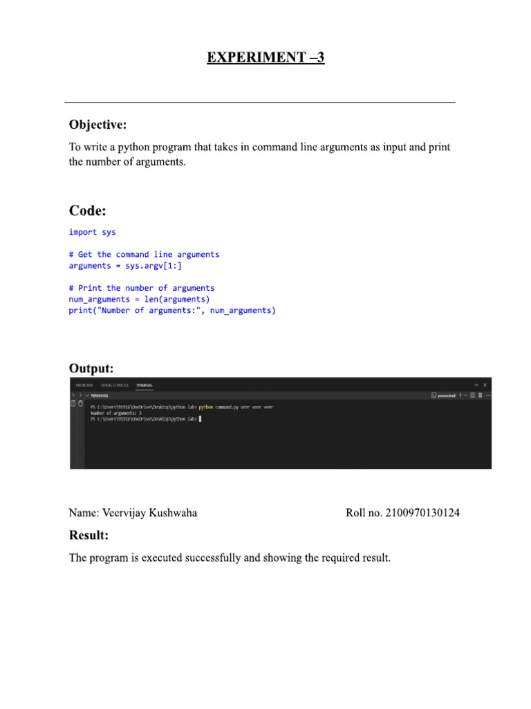 Python Lab Programs | PDF