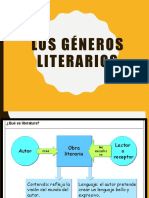 Géneros Literarios Hoy