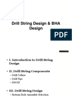 Drill String Design BHA Design