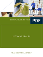Physical Health and Wellbeing P.E For Fa.1