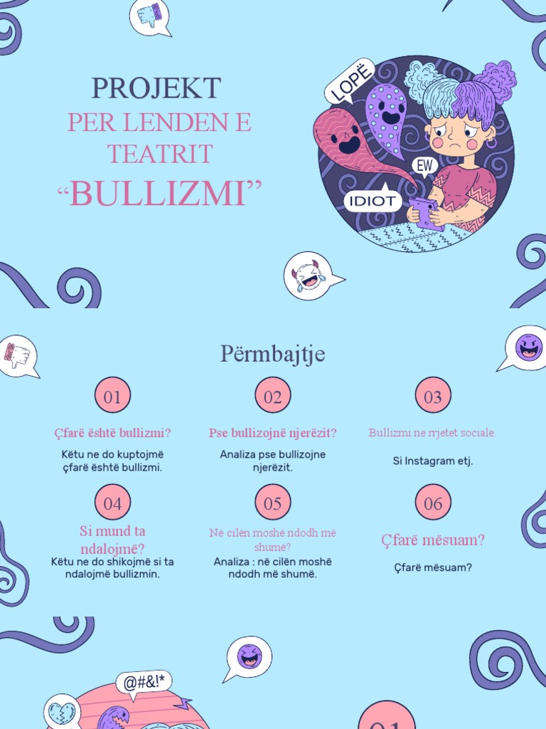 International Day Against Bullying at School Including Cyberbullying by