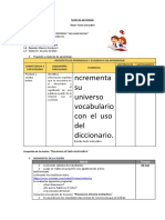 Sesión de Aprendizaje Comunicacion 11