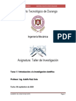 Tarea 1.1 Introduccion A La Investigacion Cientifica