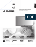 LC-60LE632B - Manual de Instrução