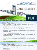 Week 13,14 Treatment of Water