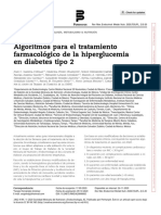 Algoritmos para El Tratamiento Farmacológico de La Hiperglucemia en Diabetes Tipo - RME - 2 2020